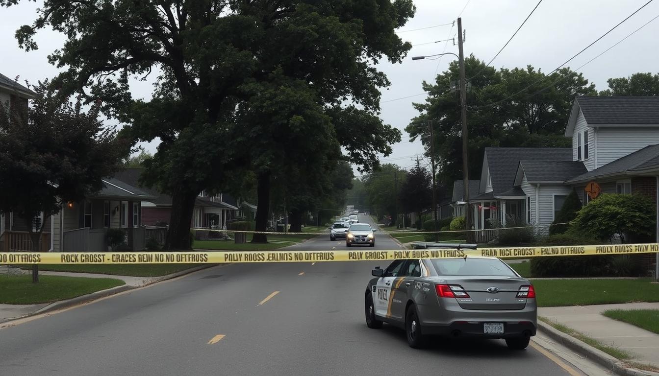 Suspect wanted in father's killing in Rocky Point home crashed vehicle